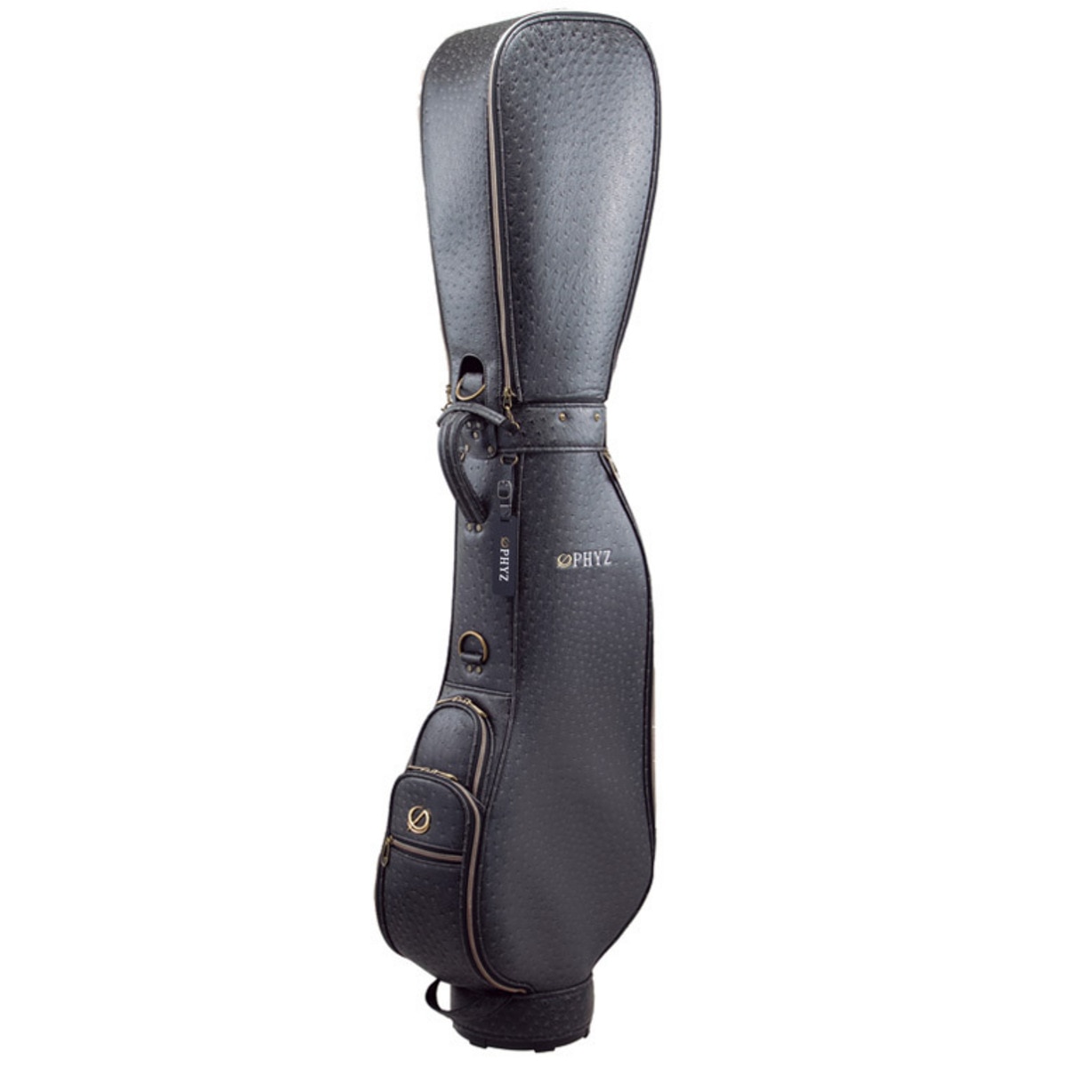 【美品】ブリヂストン ファイズ PHYZ キャディバック ブラウン クロコダイル 美品】ブリヂストン ファイズ PHYZ キャディバック ブラウン