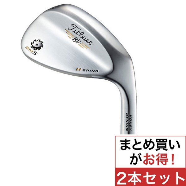ボーケイデザイン SM5ウェッジ ツアークローム ダイナミックゴールド 2 