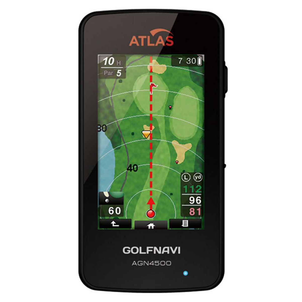 ユピテル ATLAS GOLFNAVI ゴルフナビ AGN4500 - カーナビ