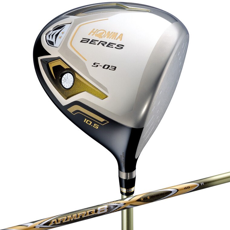 本間ゴルフ - 本間ゴルフ ARMRQX8 BERES E-03 519 S-03 ドライバー BERES ARMRQ8 49 2S(ドライバー（単品）)|BERES