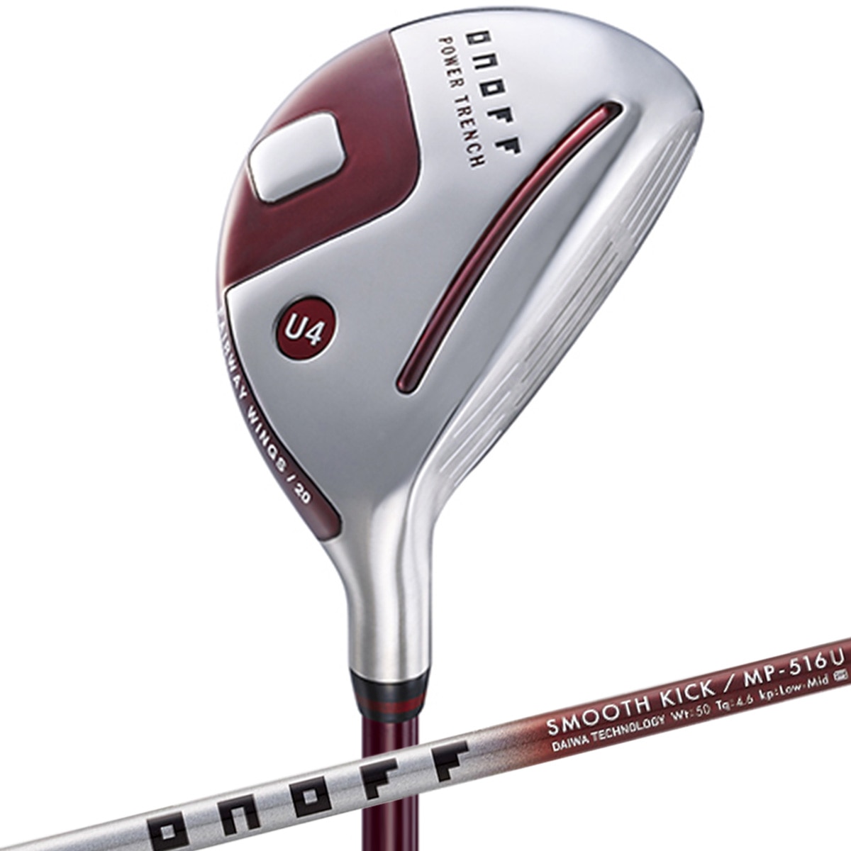 フェアウェイウイングス 赤 ユーティリティ SMOOTH KICK MP-516U 2016