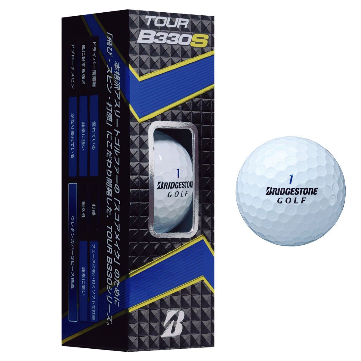 口コミ・評価｜TOUR B330Sボール 1スリーブ（ボール（新品