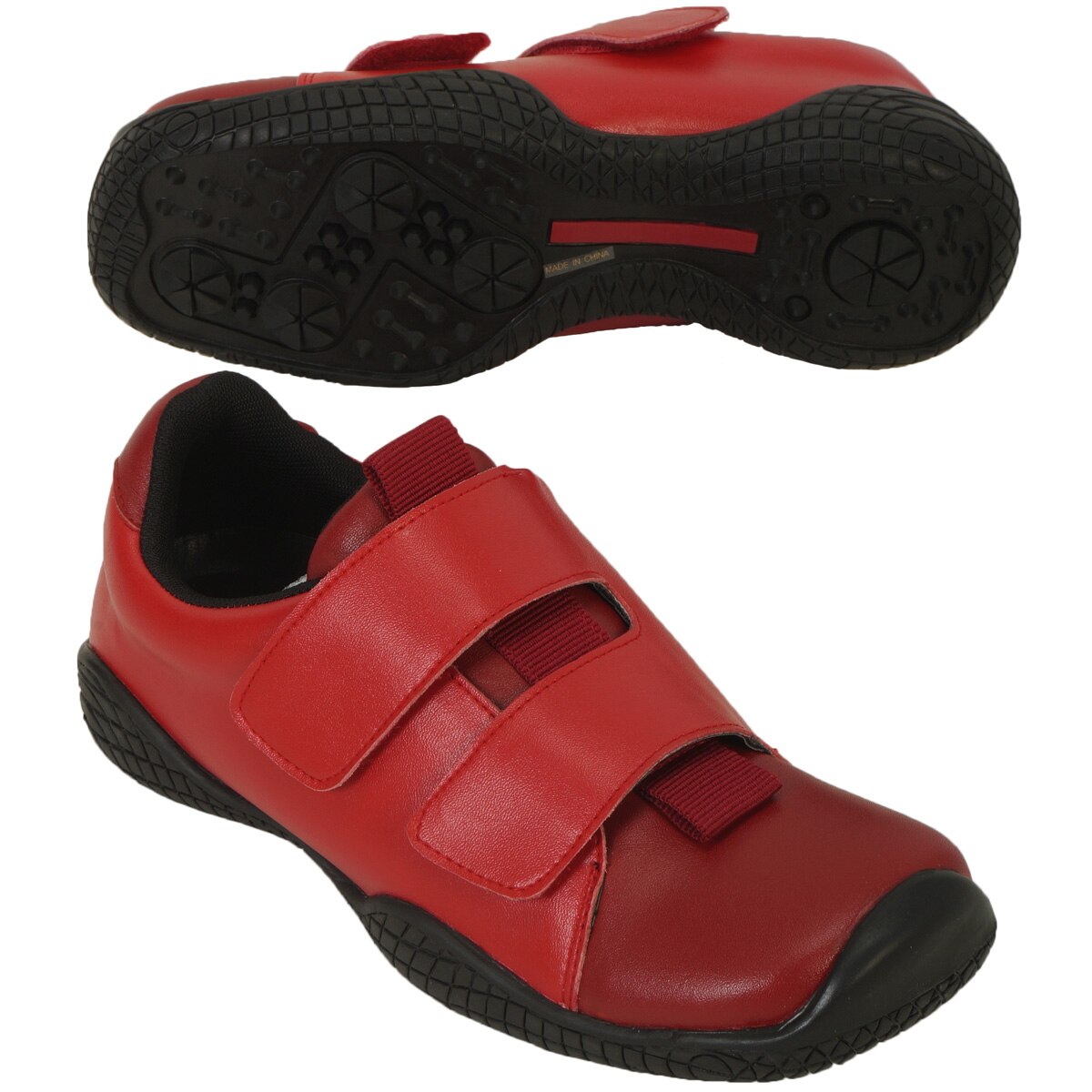 Heal Creek ヒールクリーク レッド ハイカットスニーカー 35 ゴルフ Heal Creek ヒールクリーク レッド ハイカットスニーカー 35