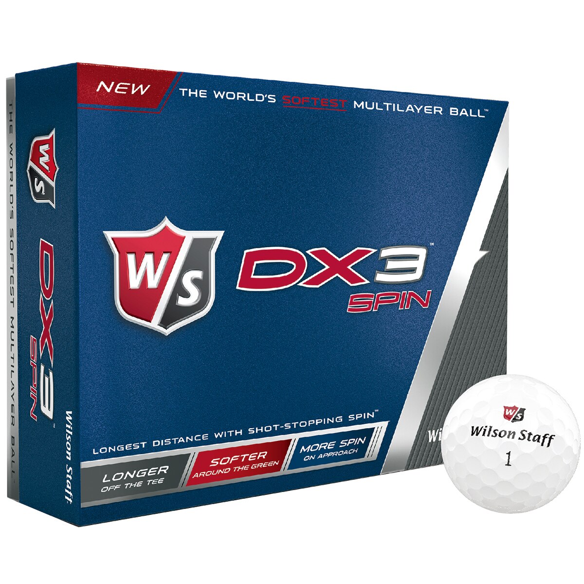 口コミ・評価｜DX3 SPIN ゴルフボール（ボール（新品