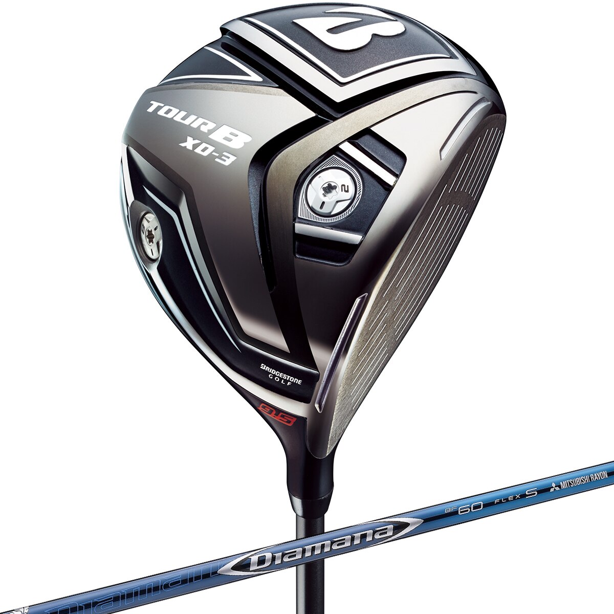 ブリジストン XD-3、ドライバーとフェアウェイウッド、ディアマナBF60 0000509877_001_01.jpg?h=182&w=182