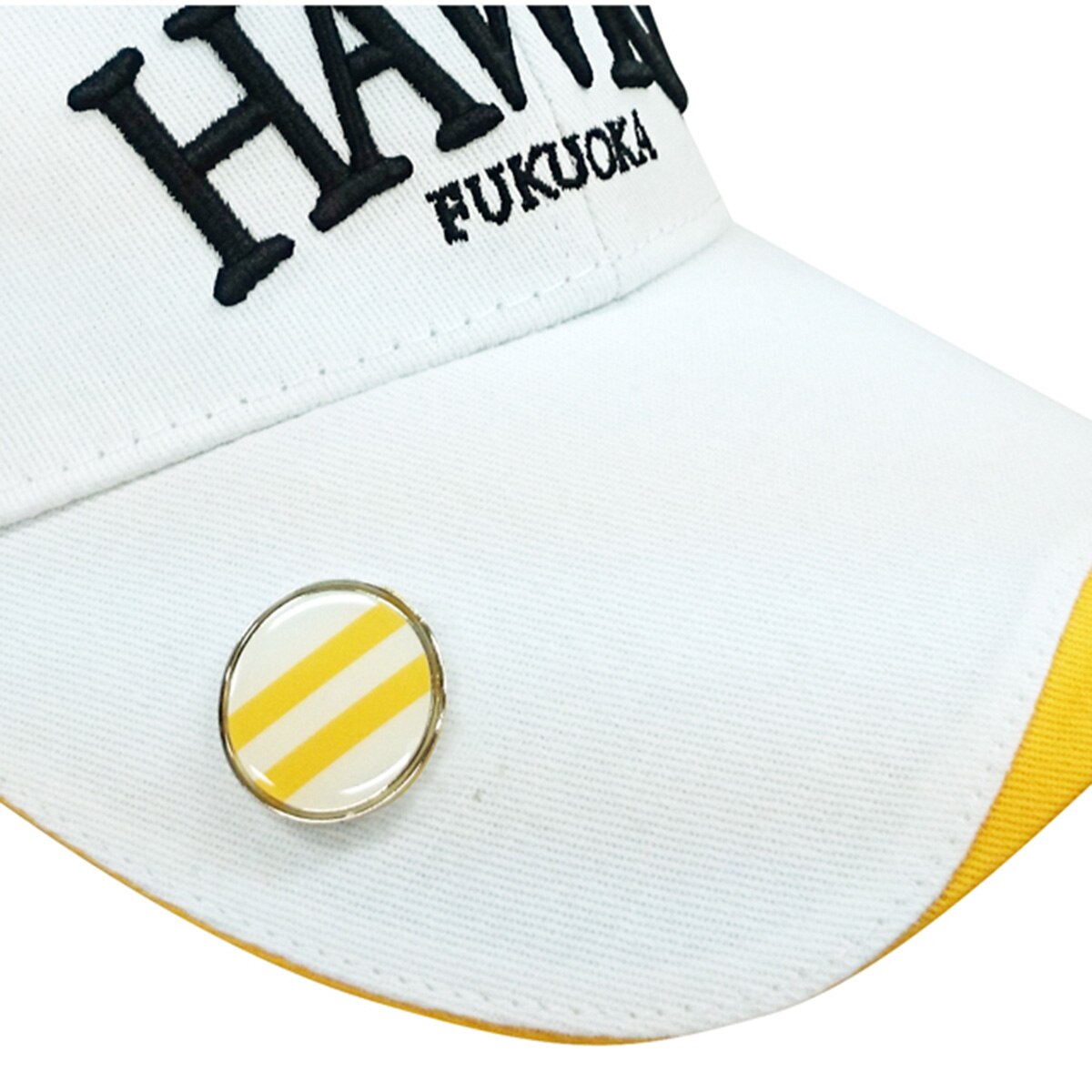 福岡ソフトバンクホークス グリーンマーカー付きキャップ(【男性