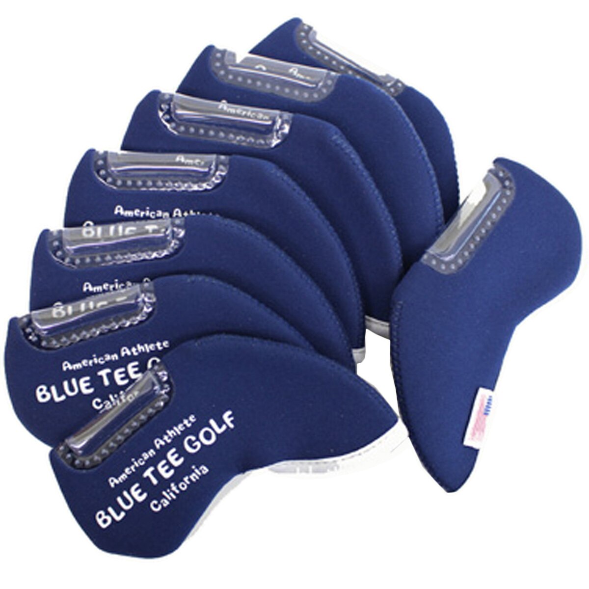 ストレッチアイアンカバーセット(窓付きタイプ) 1セット(8個入り)(ヘッドカバー（アイアン）)|BLUE TEE GOLF(ブルーティーゴルフ)  の通販 - GDOゴルフショップ(0000513567)