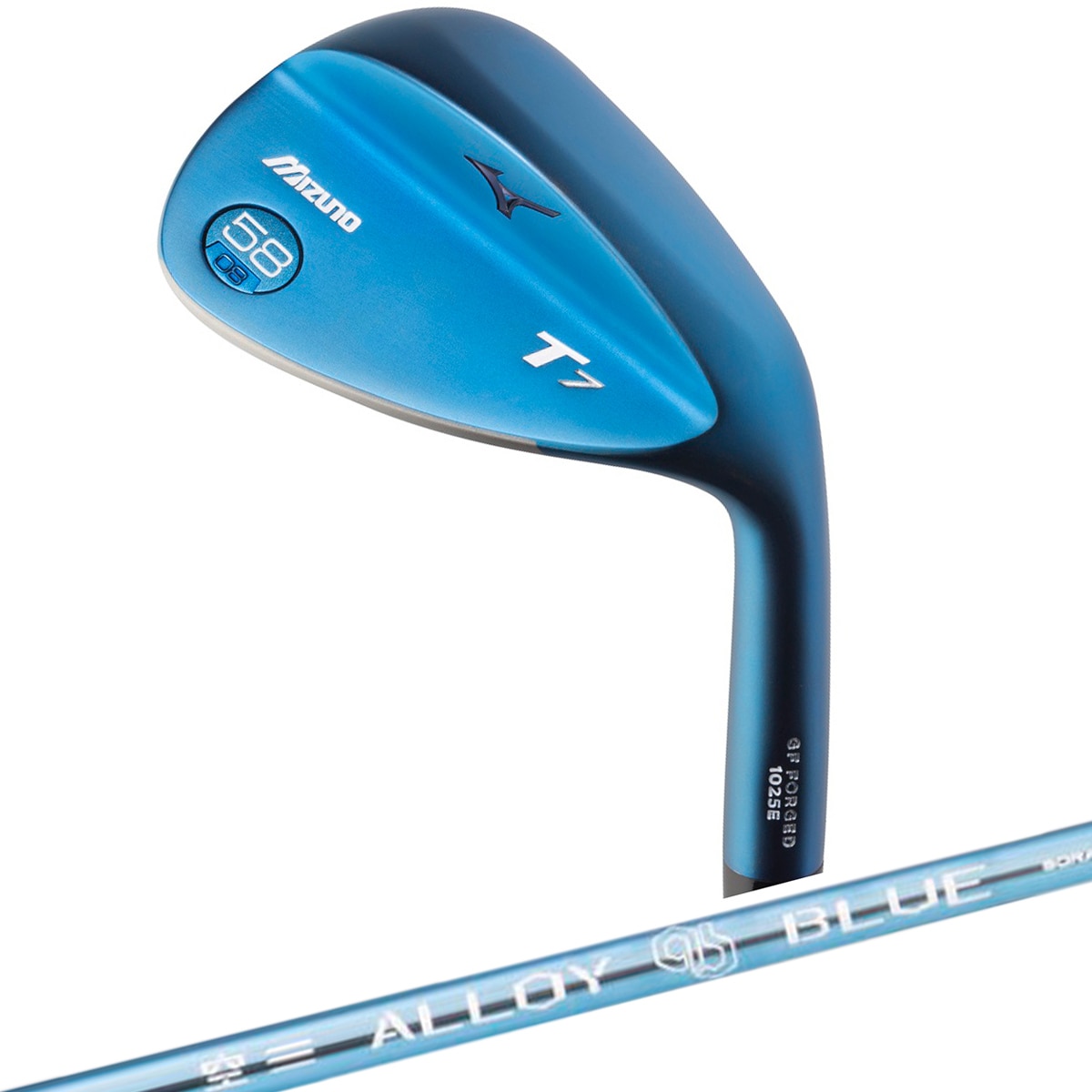 MIZUNO - 【限定品】ミズノ T7 IPブルーウェッジ 52° 58° アロイブルー（新品） T7 ウェッジ 限定ブルー アロイブルー空 2本セット(ウェッジ