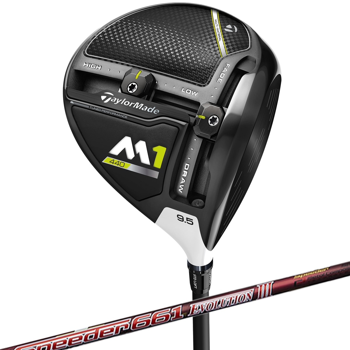 【配送可】★美品★TaylorMade M1 1W Speeder661 EVOLUTION Ⅲ（後期モデル） M1 440 ドライバー Speeder 661 Evolution III 2017年モデル