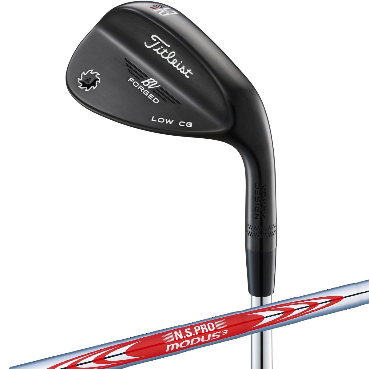 ボーケイ・デザイン フォージド ウェッジ ブラックPVD N.S.PRO MODUS3 TOUR  120(ウェッジ（単品）)|Vokey(タイトリスト)の通販 - GDOゴルフショップ(0000520733)