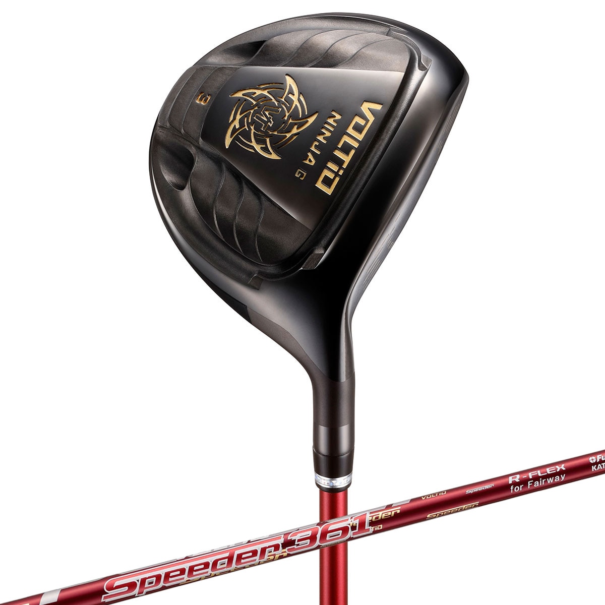 VOLTIO NINJA G 880Hi BLACK フェアウェイウッド オリジナルSpeeder