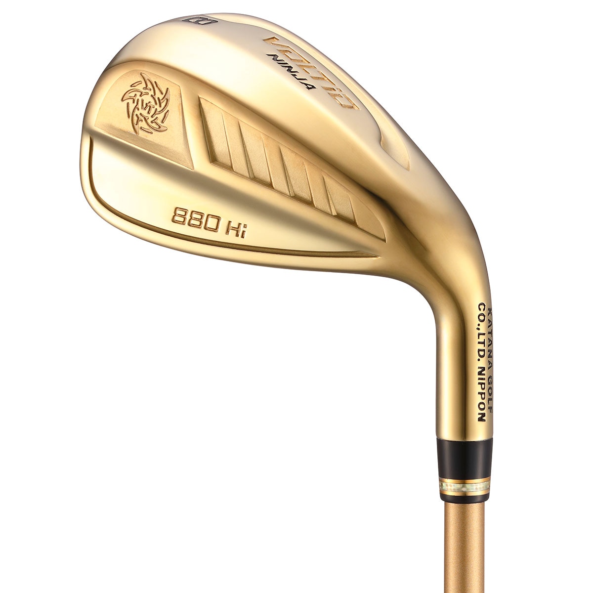 VOLTIO NINJA 880Hi GOLD アイアンセット カタナゴルフ R セール・アウトレット】VOLTIO NINJA 880Hi GOLD アイアン(5本セット