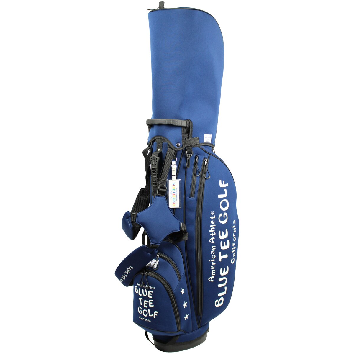 BLUE TEE GOLF ブルーティーゴルフ 9インチ キャディバッグ BLUE TEE GOLF ブルーティーゴルフ ストレッチ スタンド 9インチ
