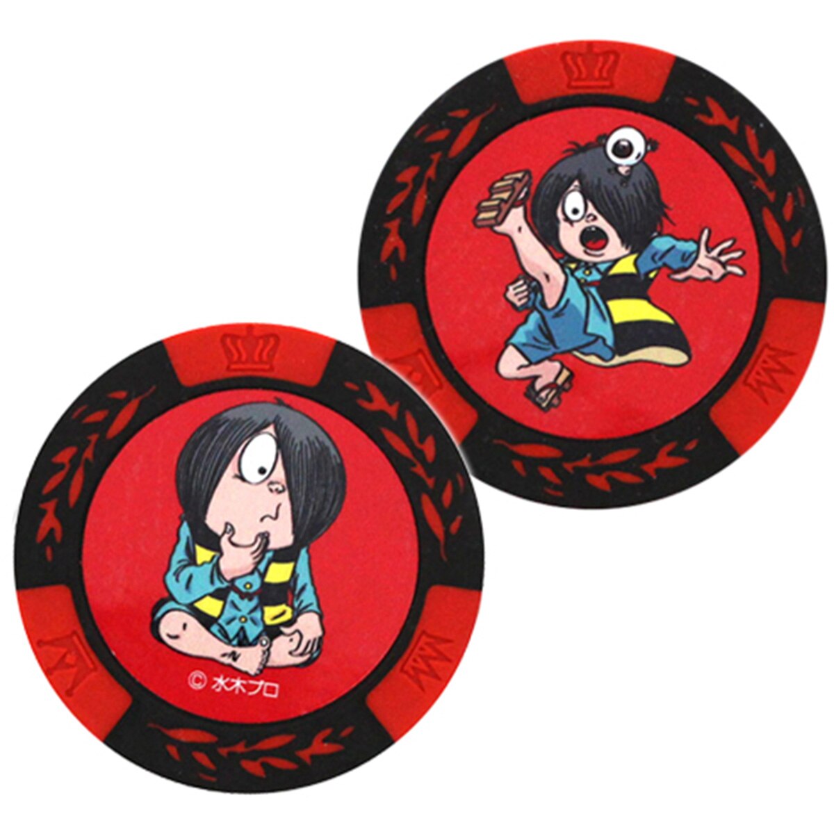 ホクシン交易 ゲゲゲの鬼太郎カジノチップマーカー(マーカー