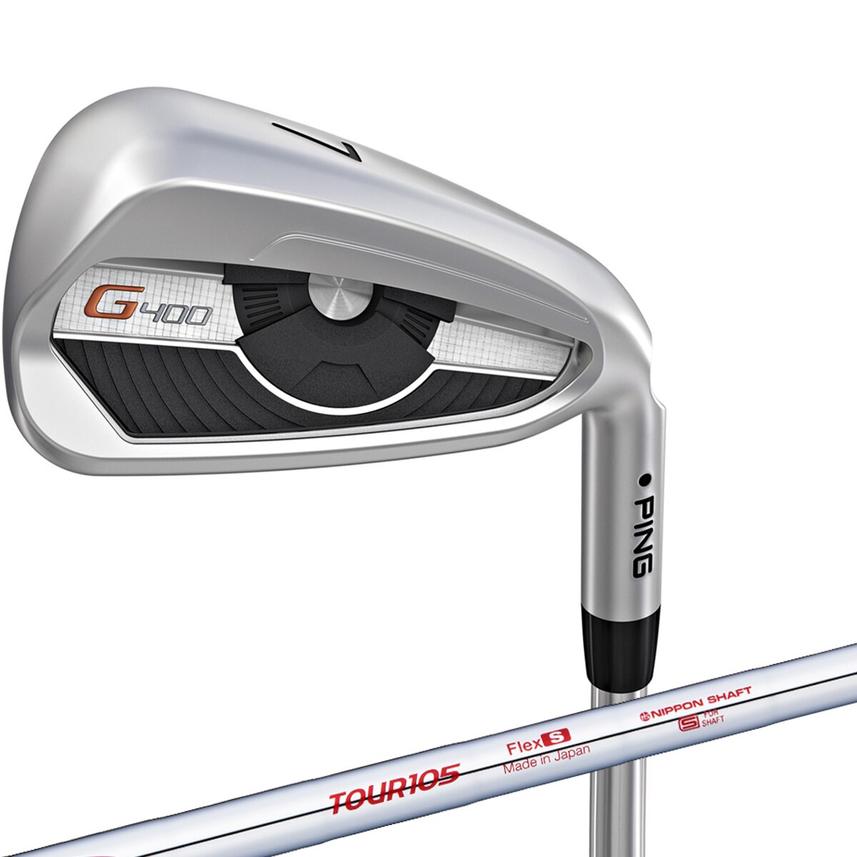 PING - 値下げ！ピン G400アイアン　4〜w 7本セット　モーダス105  オレンジ PING - 値下げ！ピン G400アイアン 4〜w 7本セット モーダス105