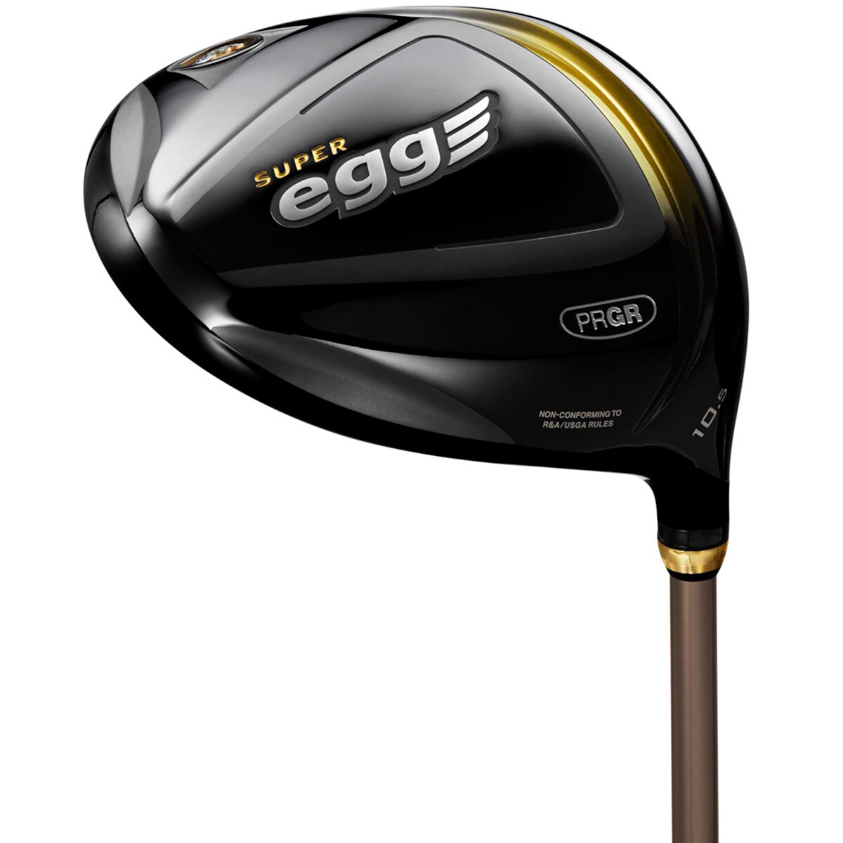 ★SUPER egg ドライバー 金egg ベッドカバー付き★ PRGR「金eggドライバー」「金eggドライバーLONG-SPEC」新発売
