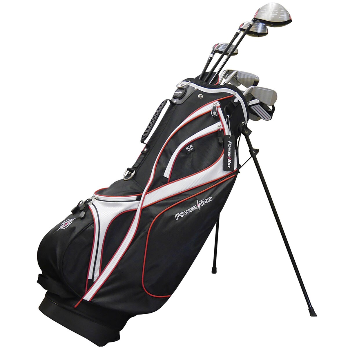 キャディバッグ付きPOWERBILT TRX3.0クラブセット(10本セット