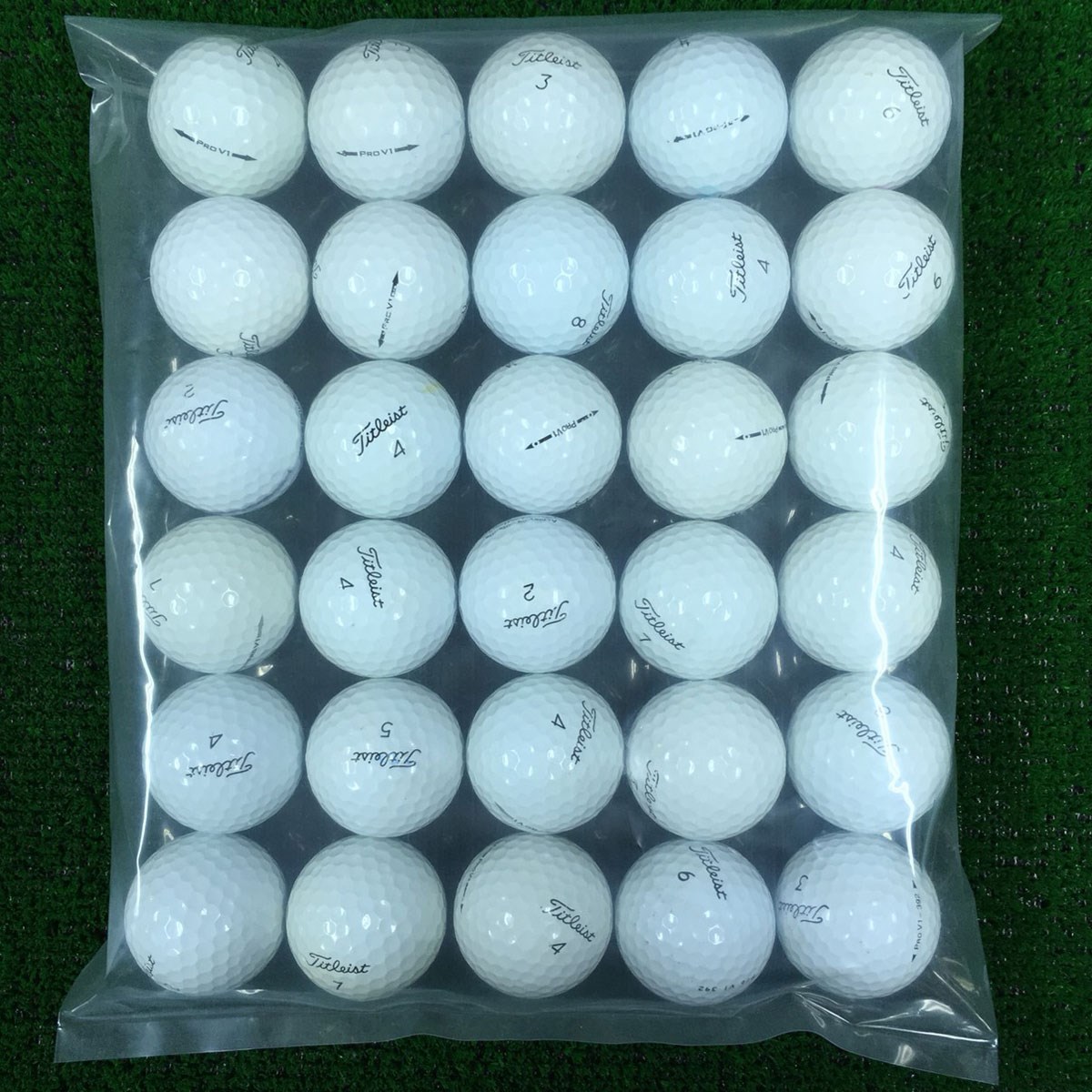 税込) 黄 PROV1ロストボール24個(9673) ロストボール ゴルフ