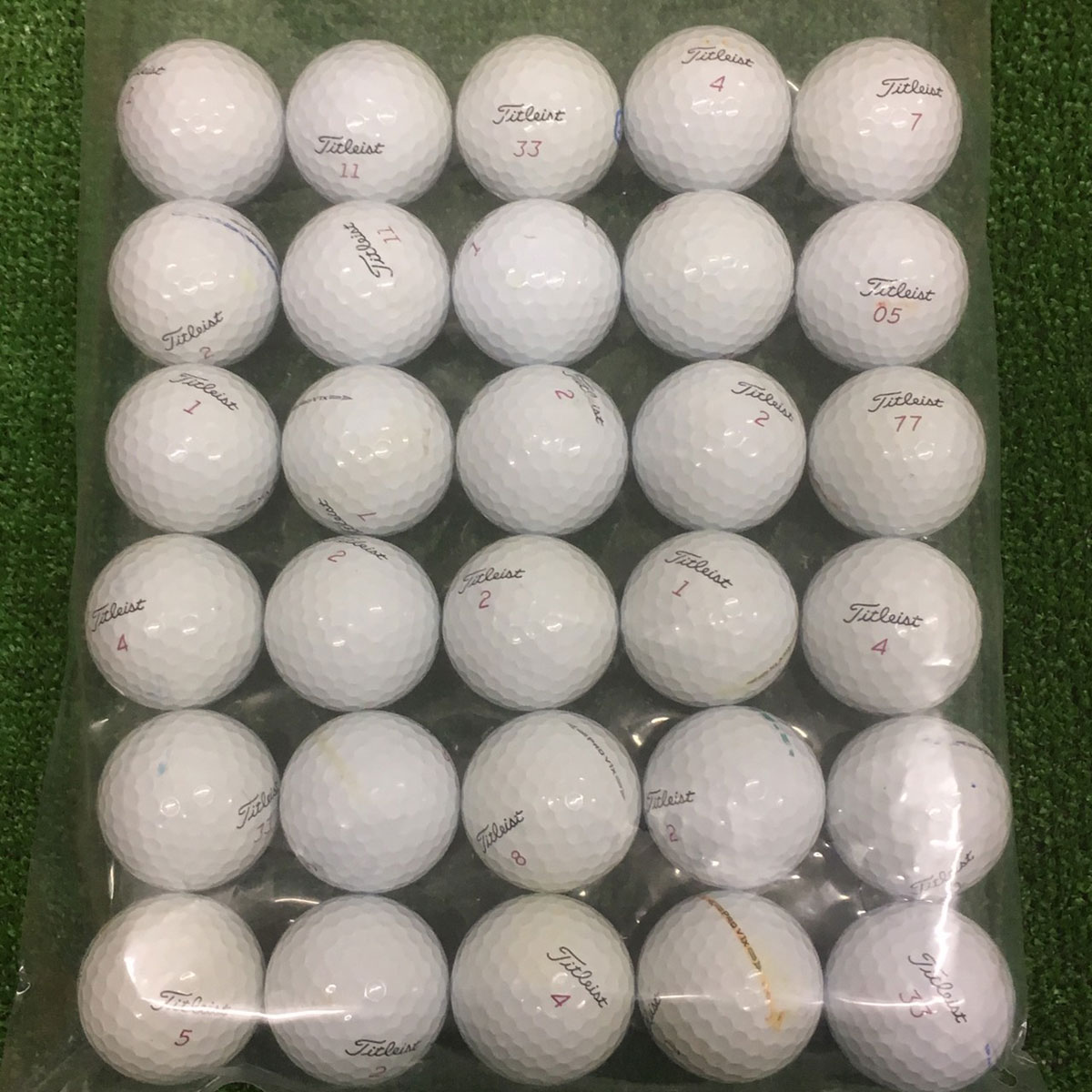 Pro V1x混合 ロストボール 30個セット(ゴルフボール)