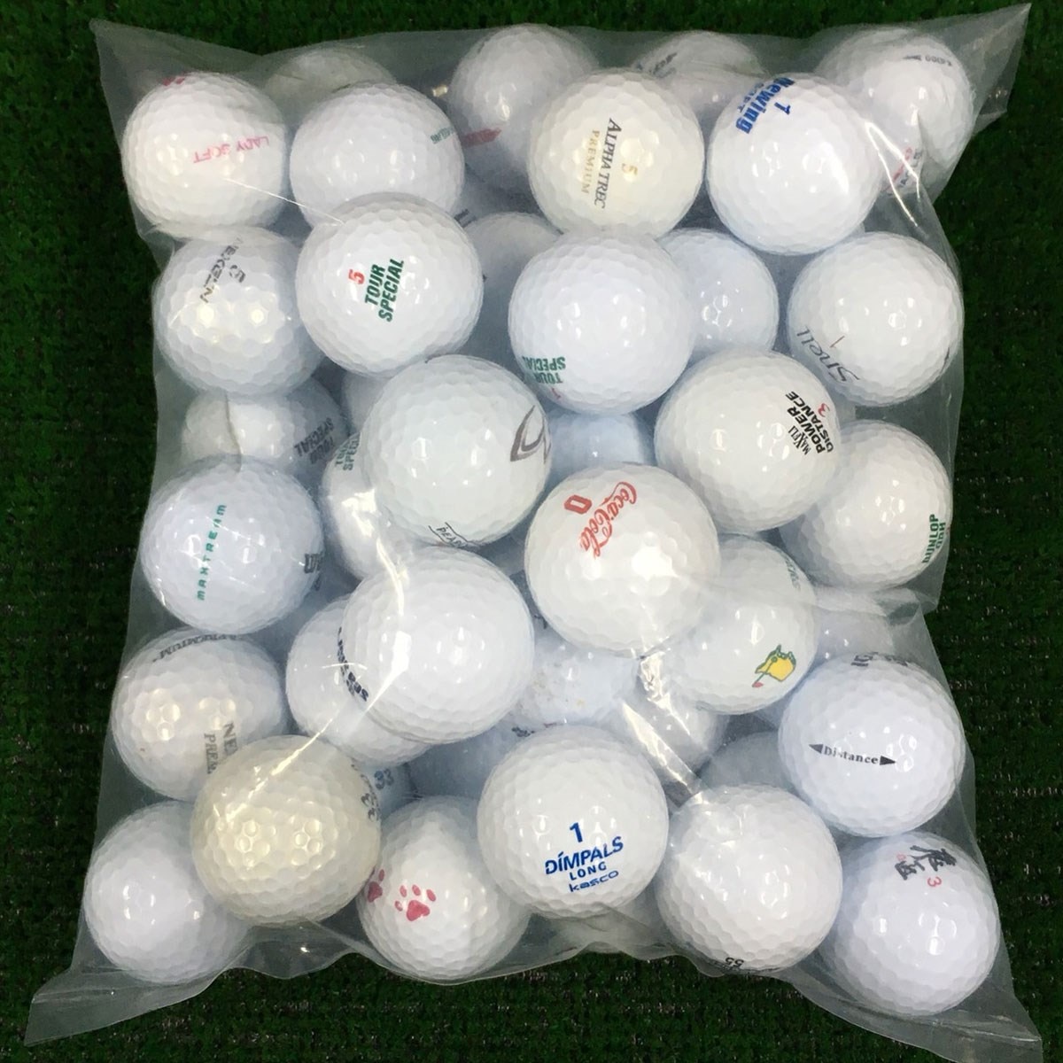 ブランド混合 ホワイト ロストボール 50個セット(ボール（ロスト）)|Lost Ball(ロストボール) の通販  GDOゴルフショップ(0000541054)