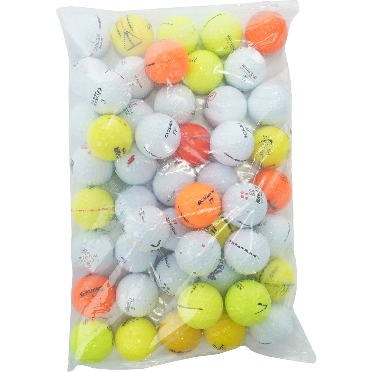 ブランド混合 マーカー入りロストボール 50個セット(ボール