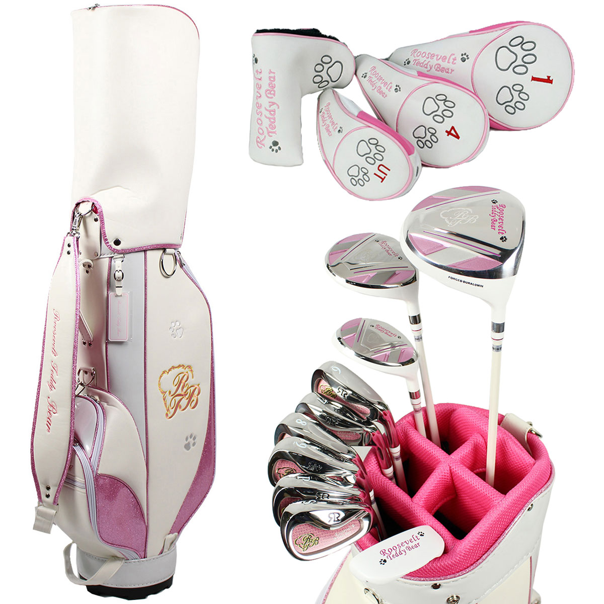 ティディーベアクラブセット(10本セット) レディス(クラブセット（単品