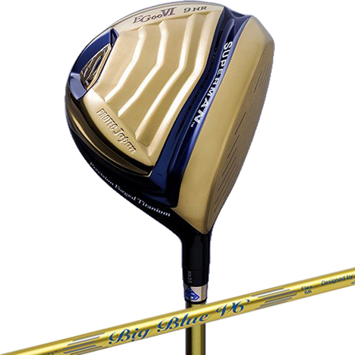 スーパーマン EG00VI HR ドライバー BIG BLUE V6 超高反発モデル