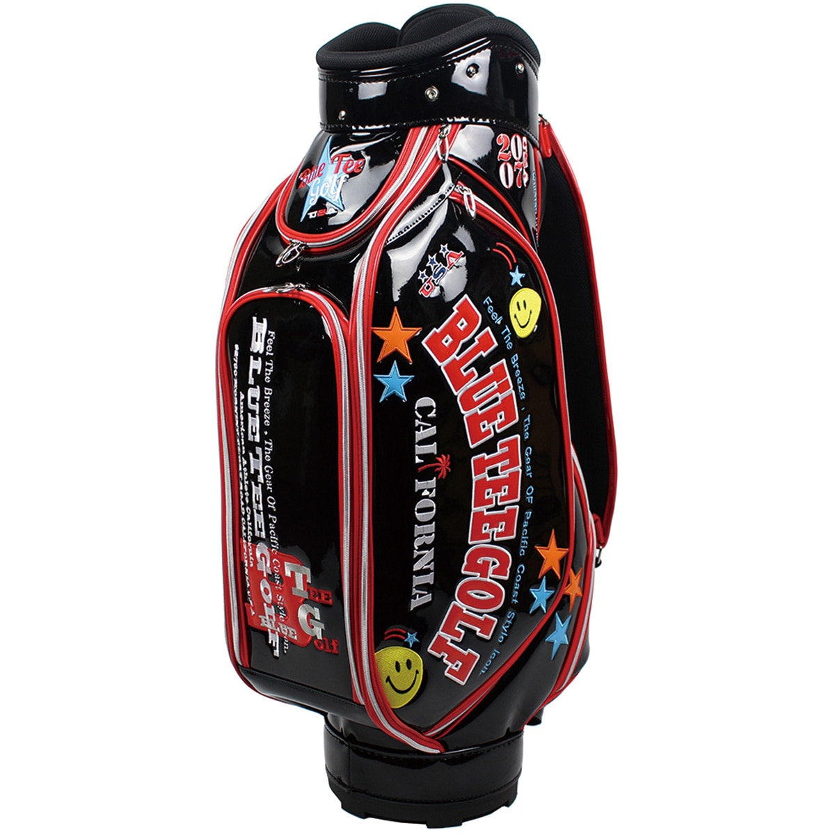 エナメル キャディバッグ(【男性】キャディバッグ)|BLUE TEE GOLF