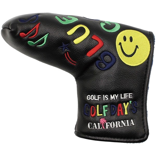 TaylorMade パター用ヘッドカバー ロサンゼルスデザイン（スマイル 