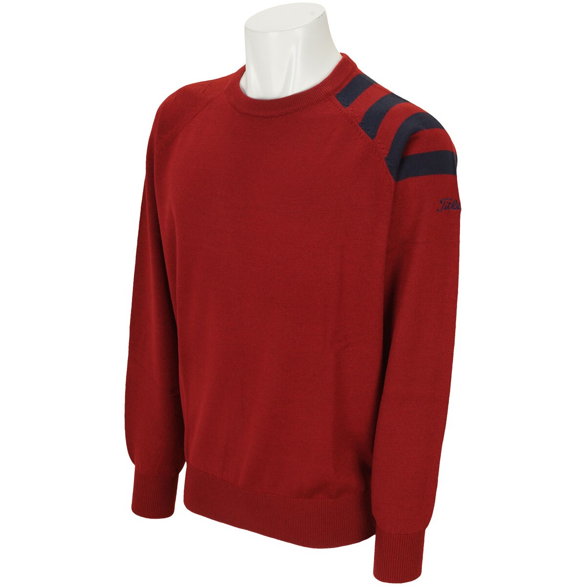 Titleist ストライプセーター Titleist ストライプセーター M 黒