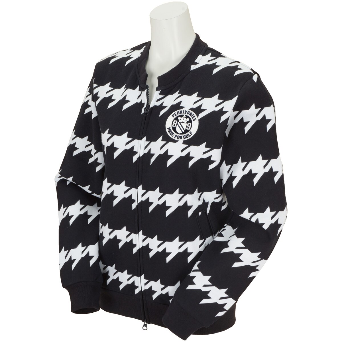 パリーゲイツ千鳥ボーダープリントトレーナー パリーゲイツ千鳥ボーダープリントトレーナー