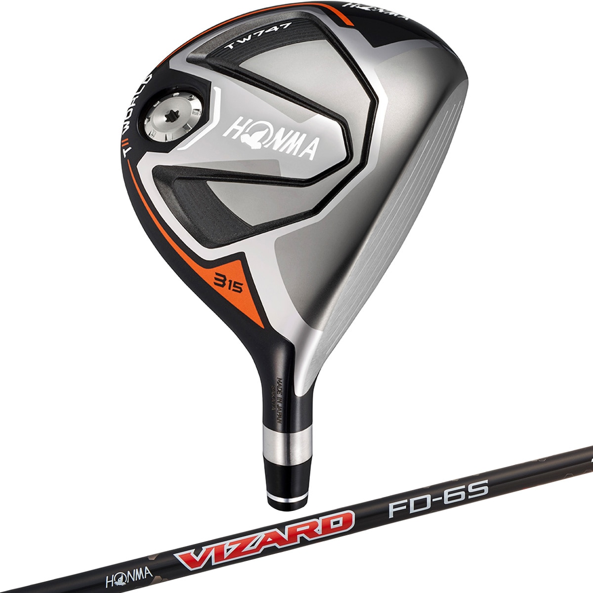 ツアーワールド TW747 フェアウェイウッド VIZARD FD-6(フェアウェイ