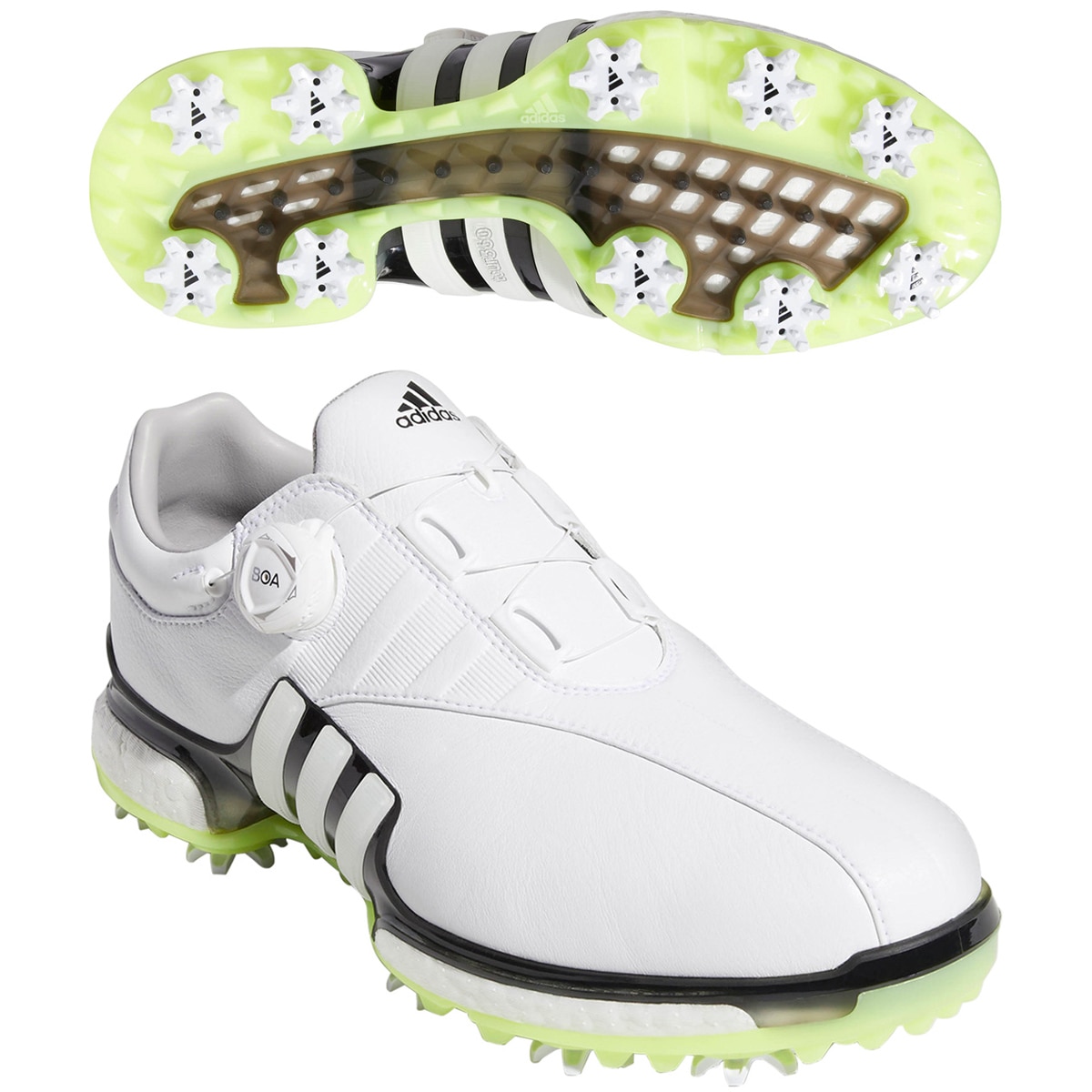 【美品】 adidasアディダス TOUR 360 EQT BOA ゴルフ 口コミ・評価｜ツアー360 EQT ボア シューズ（【男性】シューズ