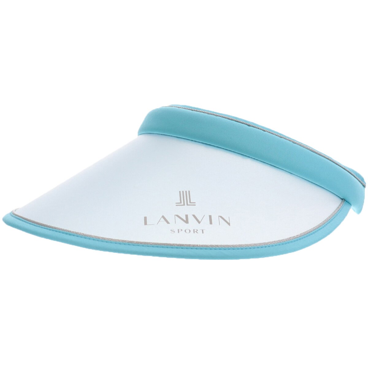 値下げ★超美品★ランバンスポール　ネイビー　ゴルフサンバイザー　1回のみ着用 LANVIN SPORT ランバン ゴルフバイザー ネイビー サンバイザー