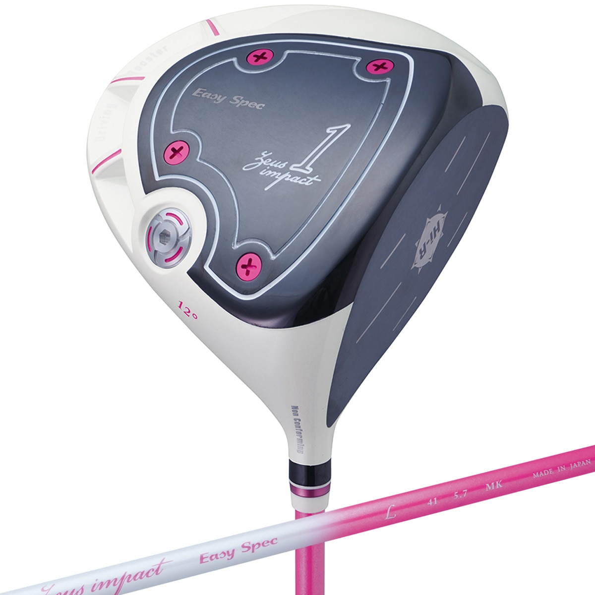 セール・アウトレット】ゼウス インパクト Easy Spec ドライバー Zeus