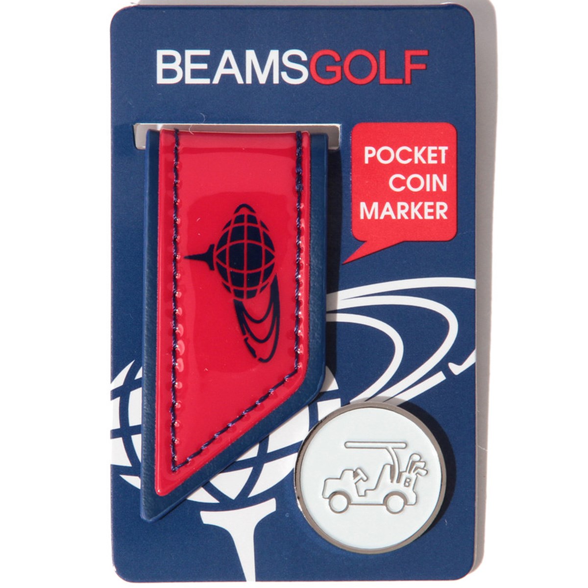 BEAMS GOLF II ポケットコインマーカー(マーカー)