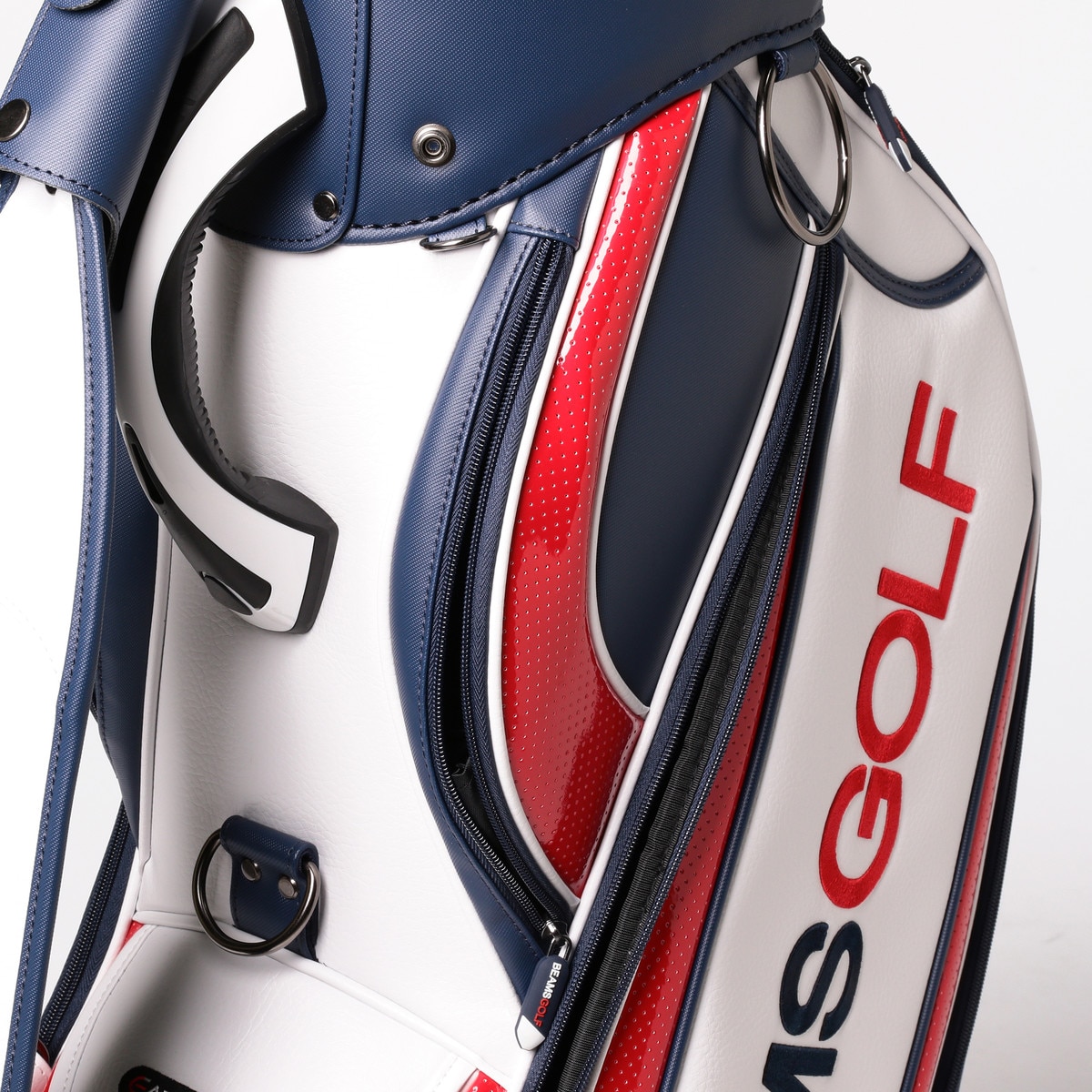BEAMS GOLF new ツアー プロ キャディバッグ(【男性】キャディ