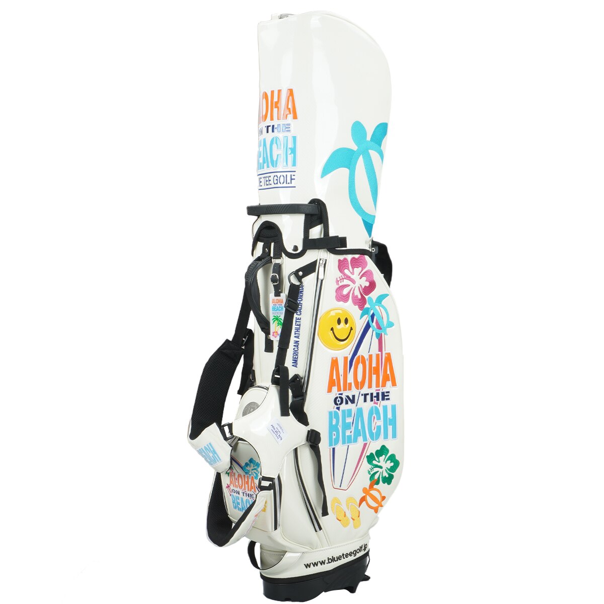 ALOHA ON THE BEACH スタンドキャディバッグ(【男性】キャディバッグ