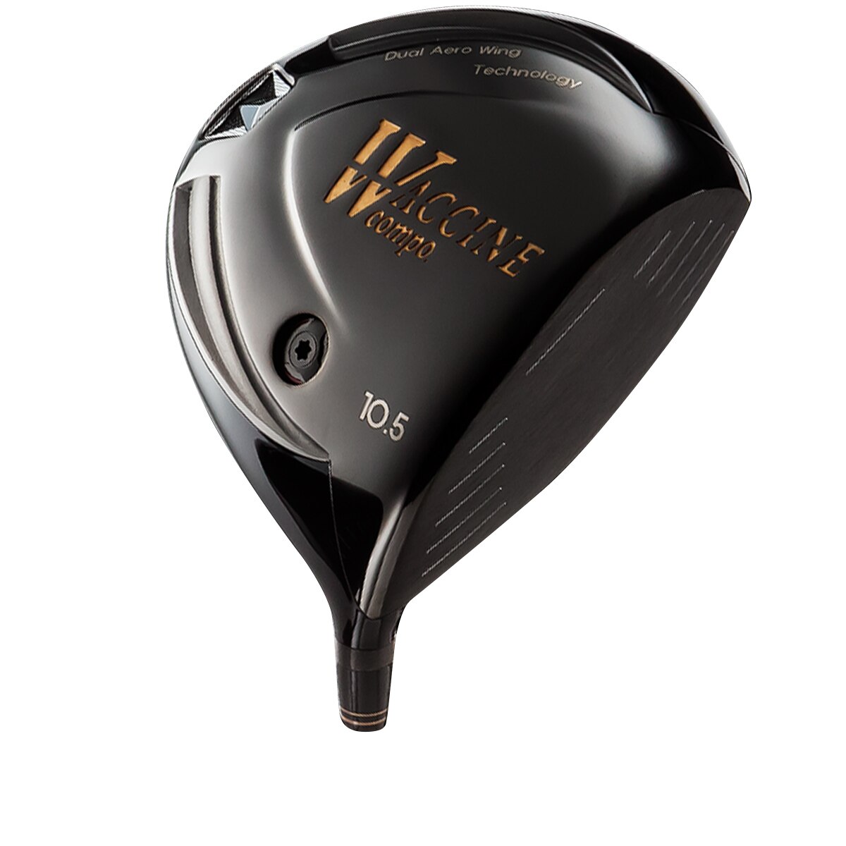 WACCINE COMPO GR-350 DR-R ワクチン ドライバー用 ワクチン黒ドライバー GR350 DR(ドライバー（単品）)|WACCINE