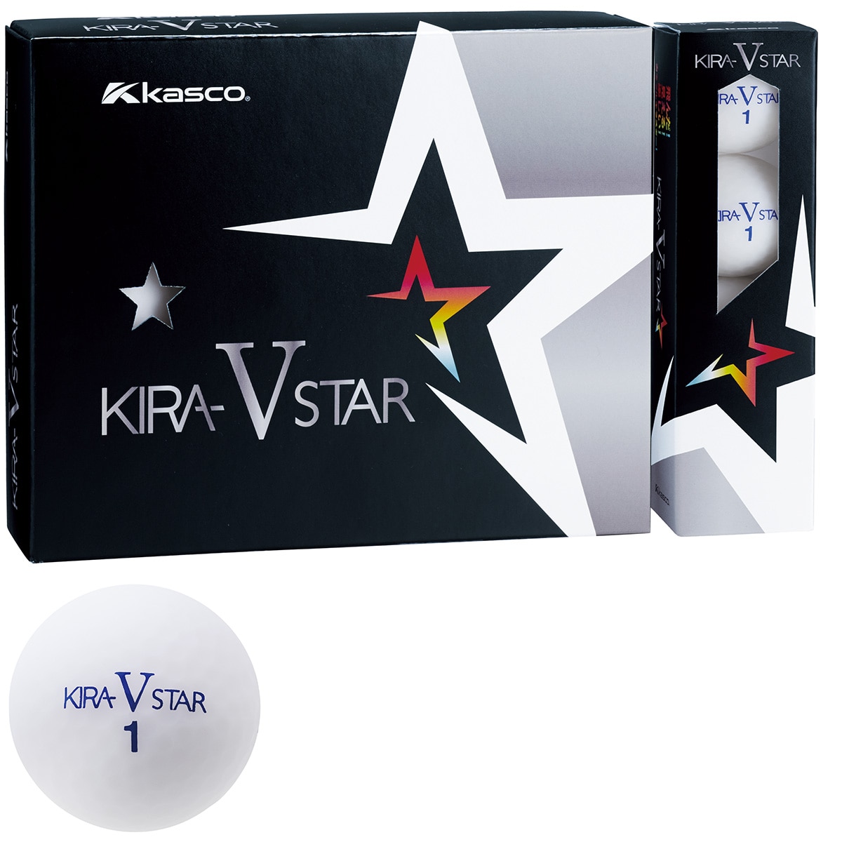 KIRASTAR Vボール(ボール（新品）)|KIRA(キャスコ) の通販 - GDOゴルフ