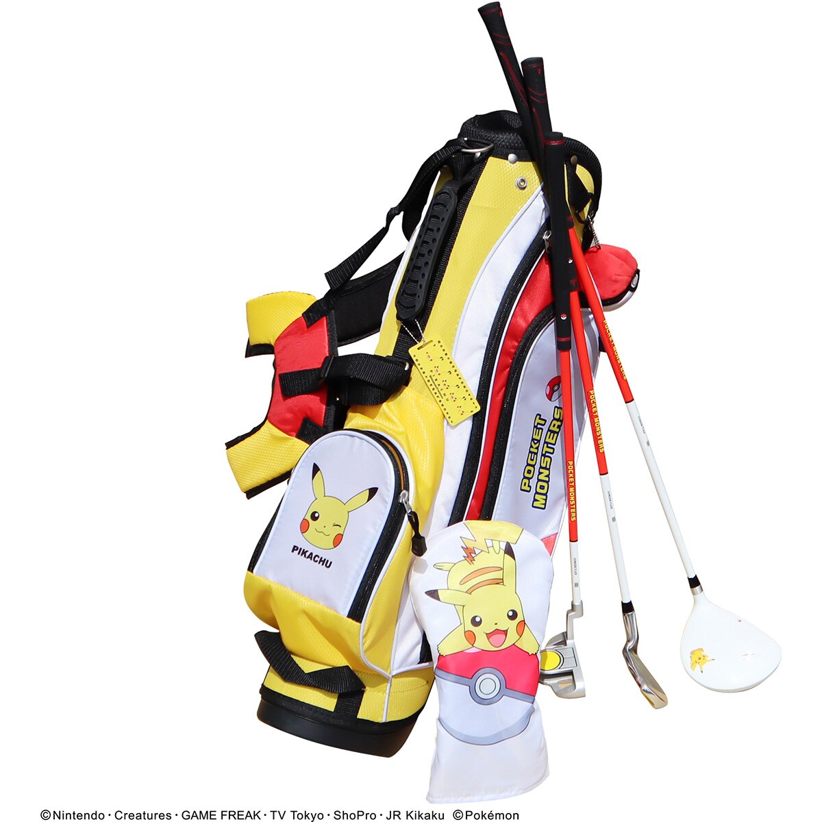 ポケットモンスター ジュニア用ゴルフセット （3-6才用/6-9才用
