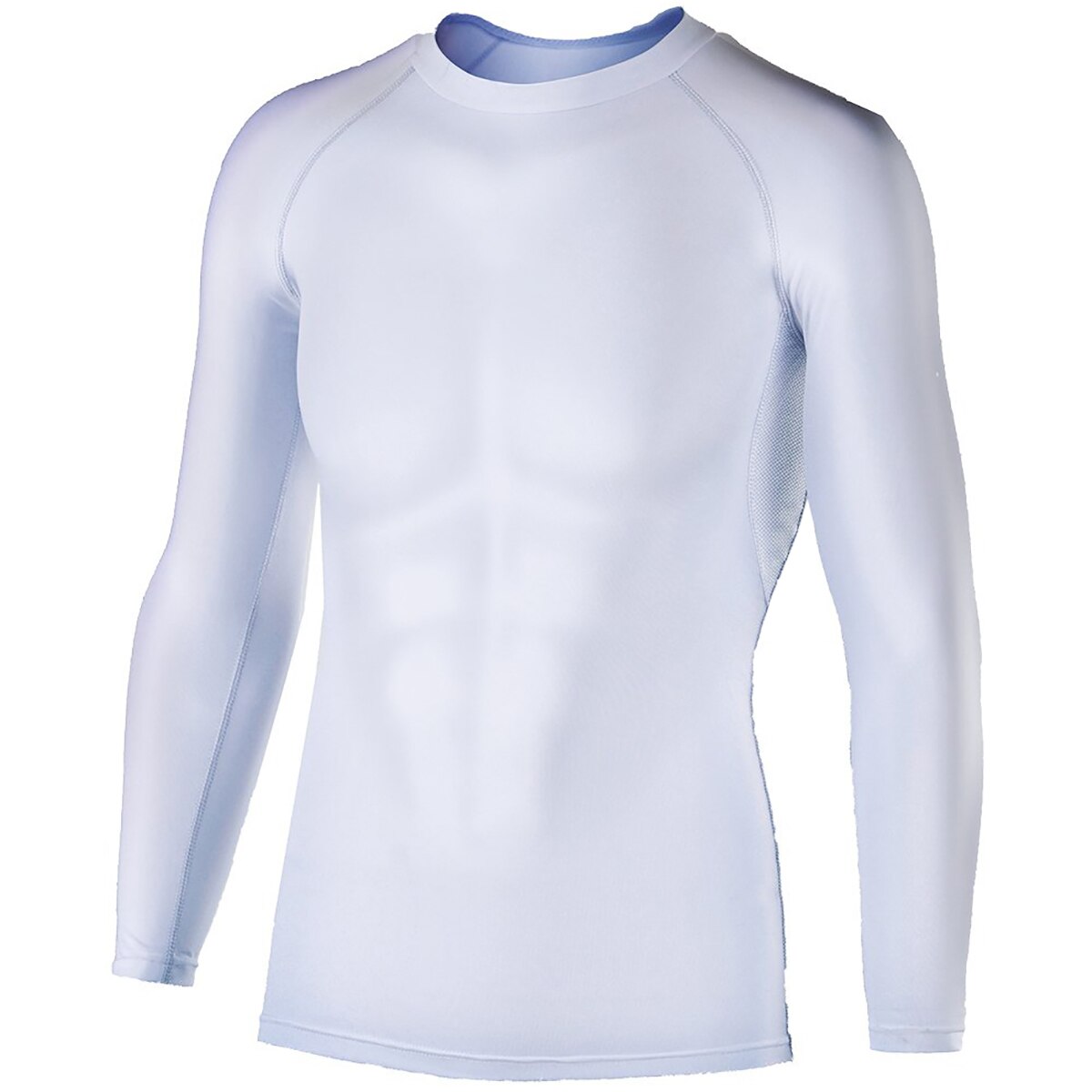 冷感 消臭 パワーストレッチ 長袖クルーネックインナーシャツ2枚