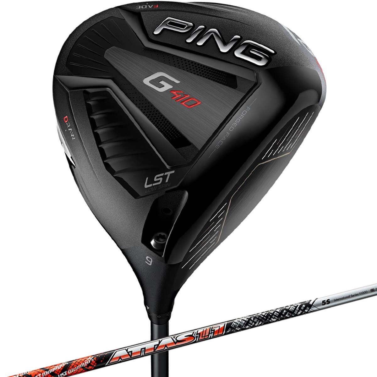ピン G410 LST ドライバー ATTAS 11 リシャフト 10.5度 5S ドライバー