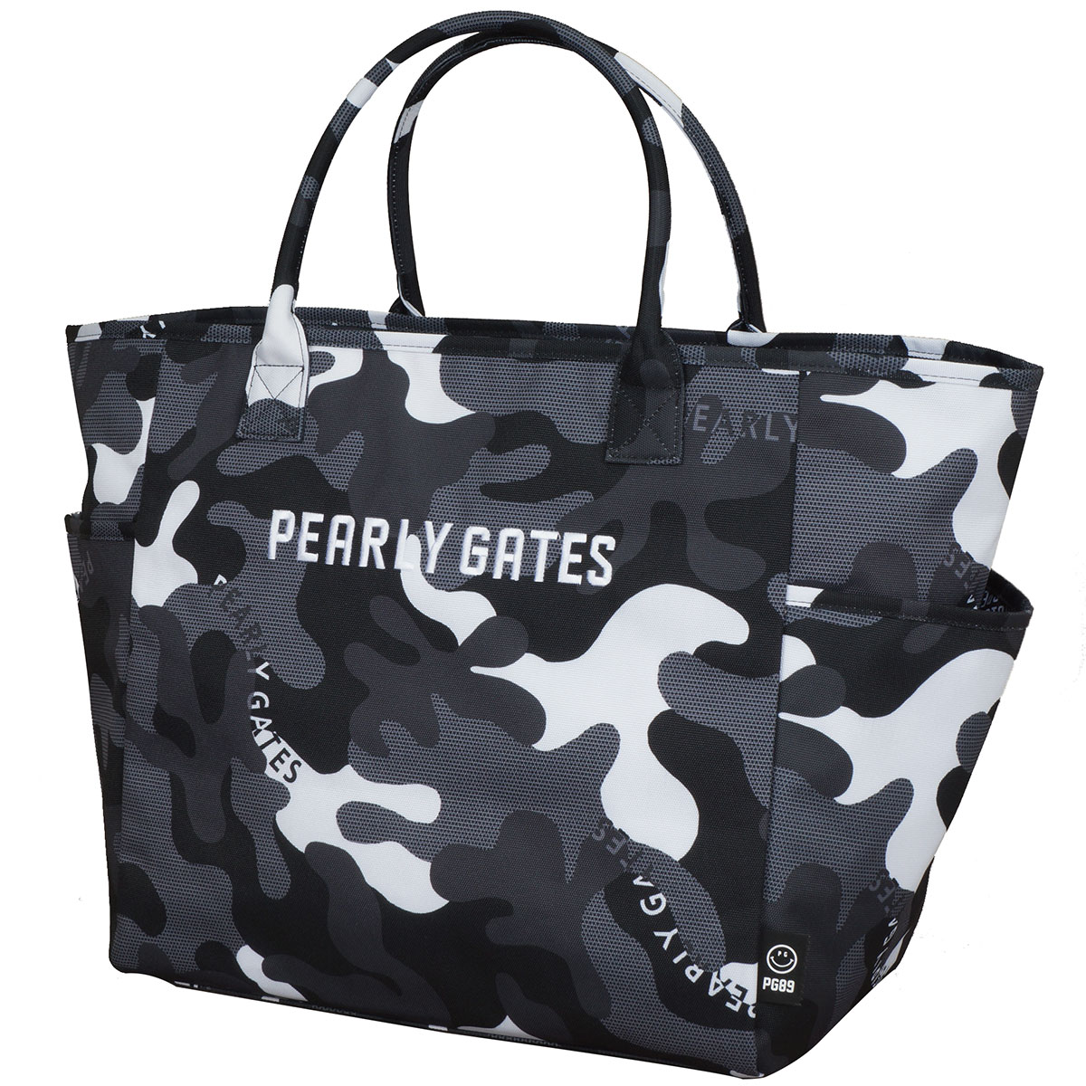 PEARLY GATES - レア！パーリーゲイツ ブラックカモロッカーバッグ PEARLY GATES ロッカーバッグ ＜チェック&カモ＞ (UNISEX) 2色