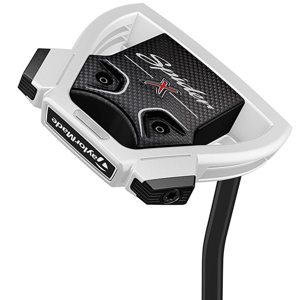 スパイダー X チョークホワイト／ホワイト シングルベンド パター  