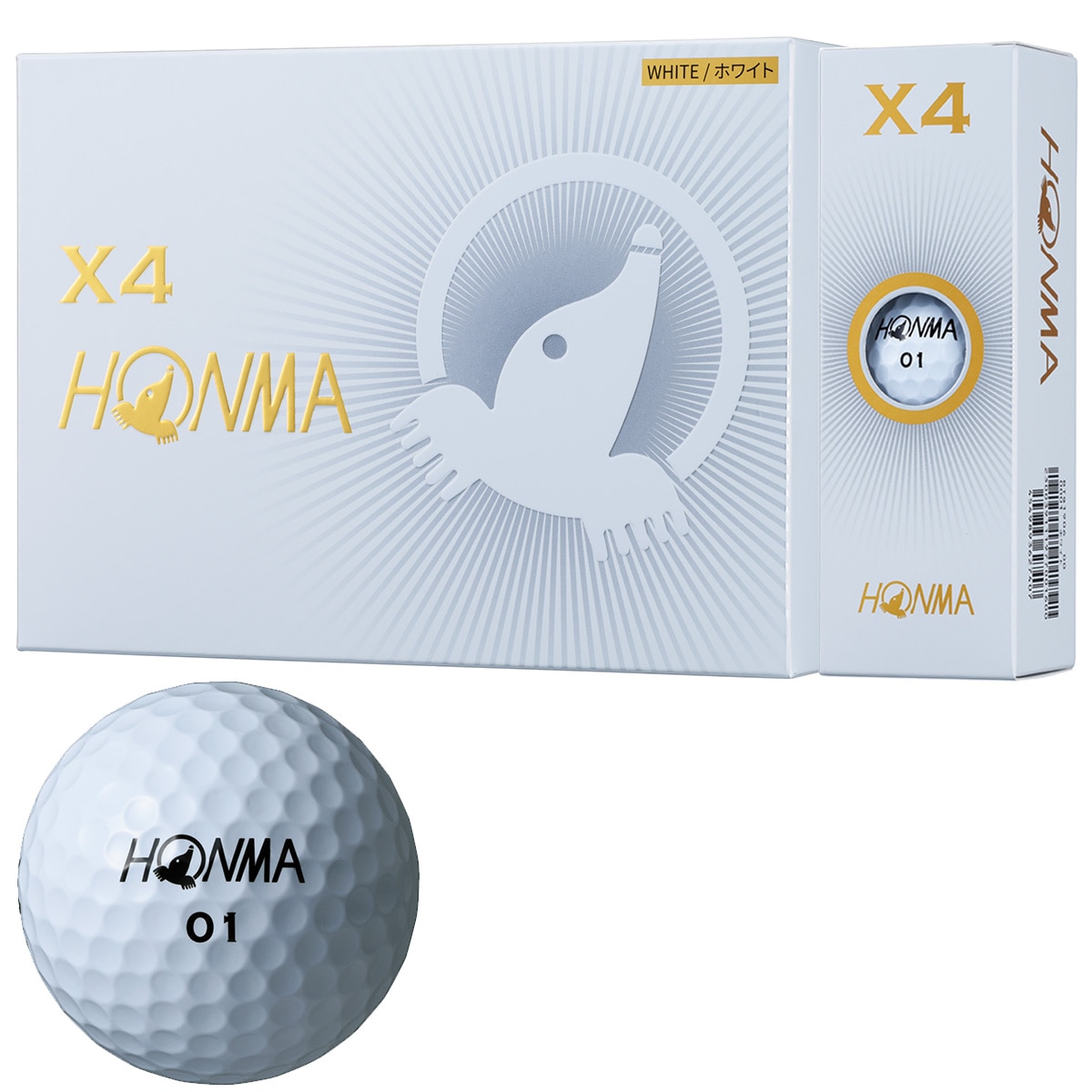 口コミ・評価｜X4 ボール（ボール（新品））｜HONMA GOLF（ホンマ 