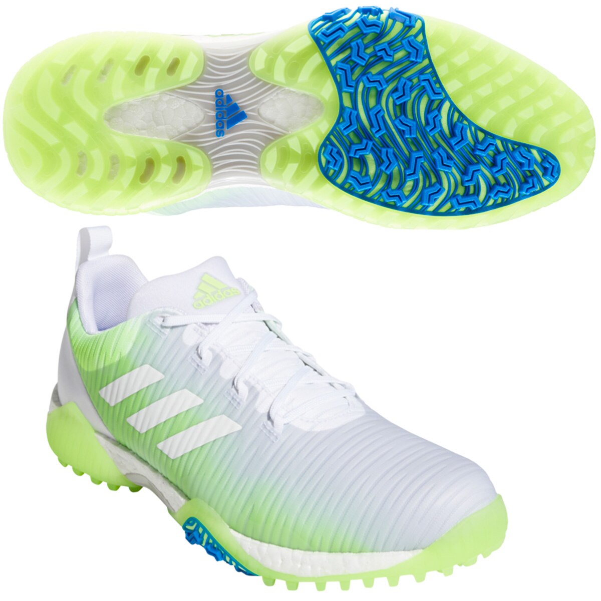 ADIDAS　アディダス　コードカオス　ゴルフシューズ アディダスゴルフ ゴルフシューズ(コードカオス22ボア グリッチ