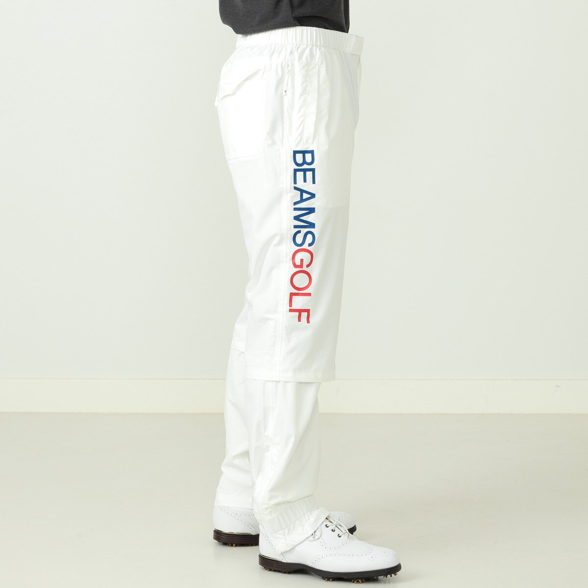 ビームスゴルフパープルレーベル レインブルゾン+パンツセットベンチレーションL BEAMS GOLF（ビームス ゴルフ）〈MEN〉 PURPLE LABEL / サイトス