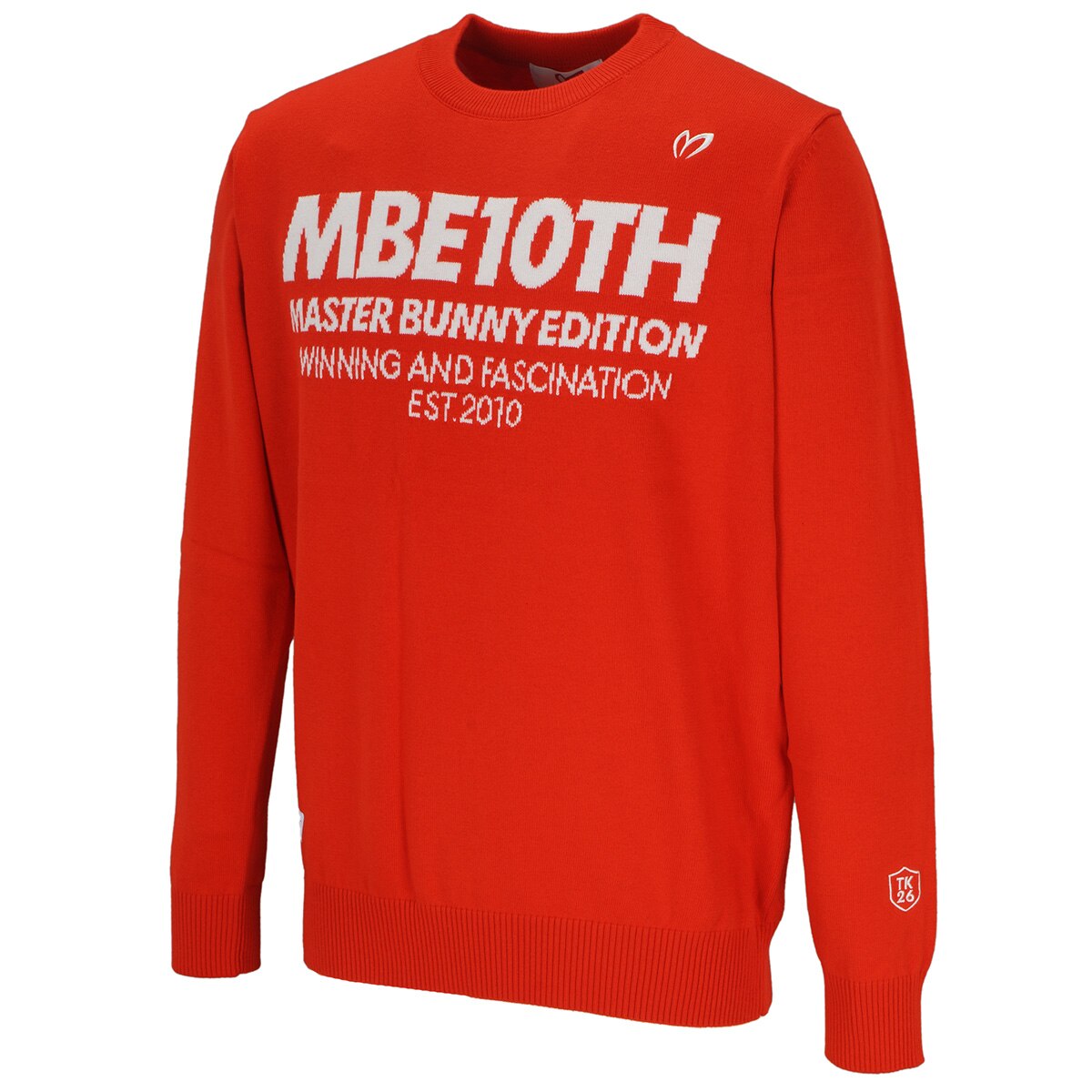 マスターバニーエディション カシミヤ混天竺 インターシャセーター