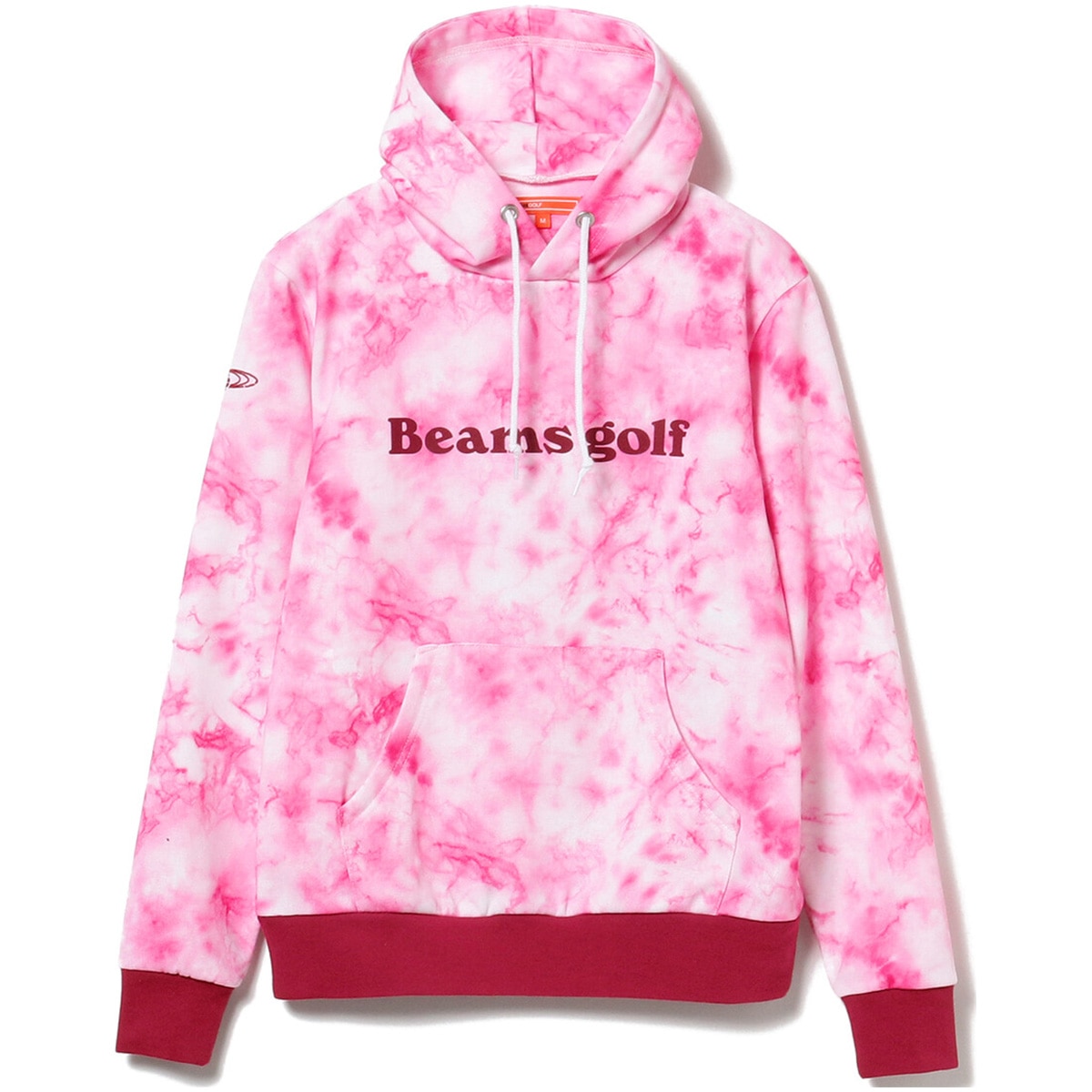 爆買い！ 口コミ・評価｜BEAMS パーカ（中間 タイダイ LABEL ORANGE GOLF レディースウェア
